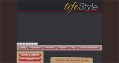 Desktop Screenshot of lifestylefitness.at